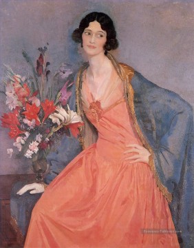 portrait Tableau Peinture - Hera George Washington Lambert portrait